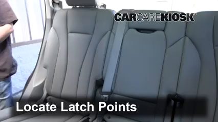 Audi q7 clearance car seat installation